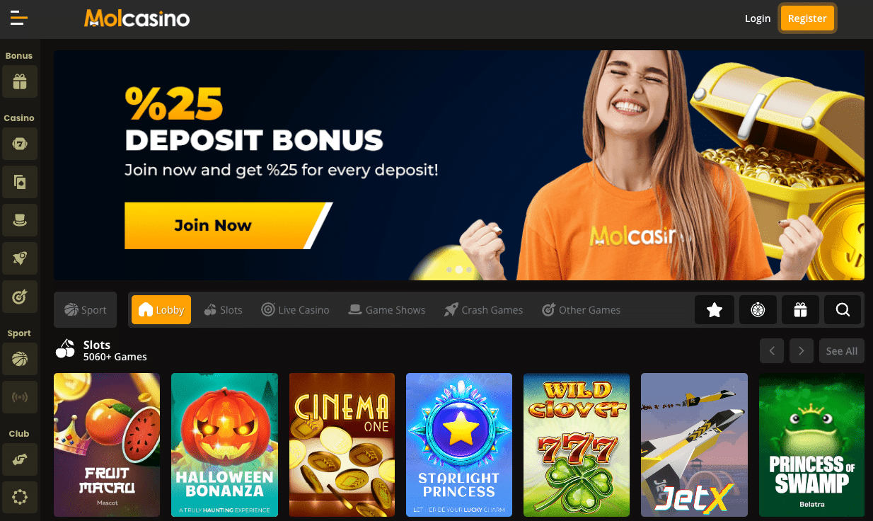 mol-casino-website