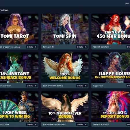 Tomi Club Bonuses – Welcome Bonus & Promotions 2025