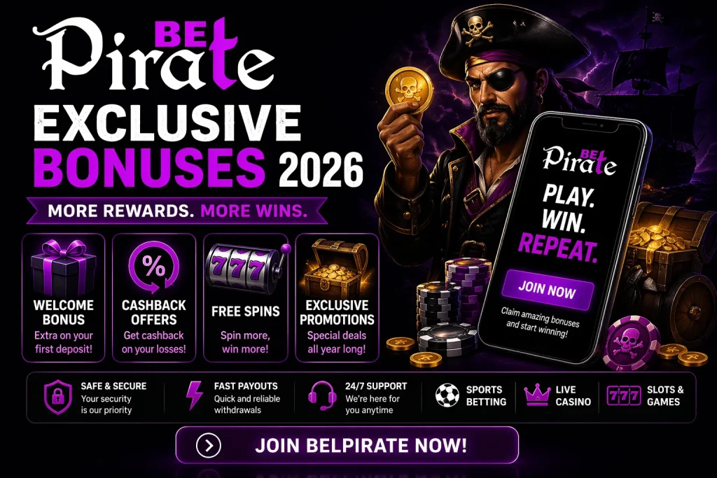 Betpirate Bonuses