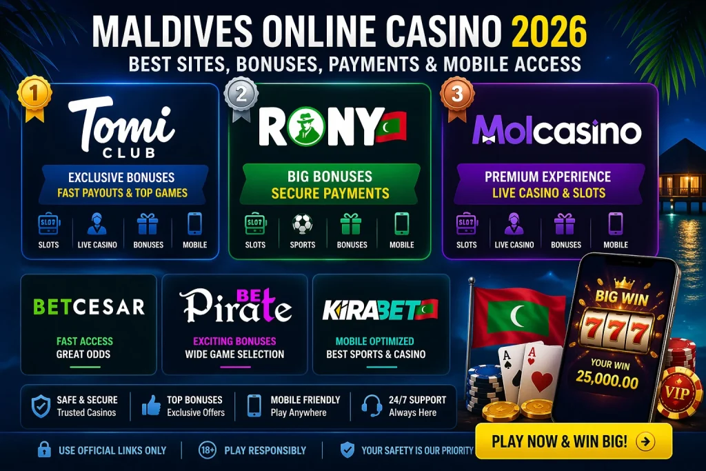 Maldives Online Casino 2026