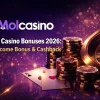 Mol Casino Bonuses 2026: Welcome Offers, Cashback, Free Spins and How to Claim Them