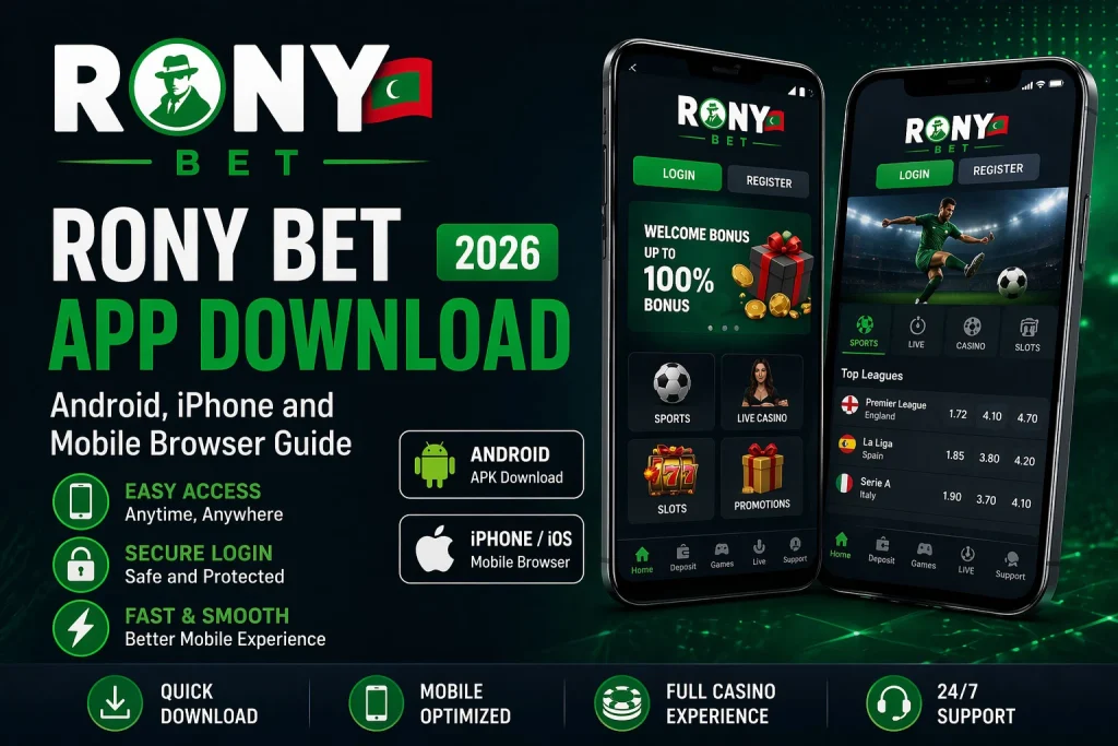Rony Bet App Download 2026