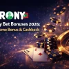 Rony Bet Bonuses 2026: Welcome Bonus & Cashback