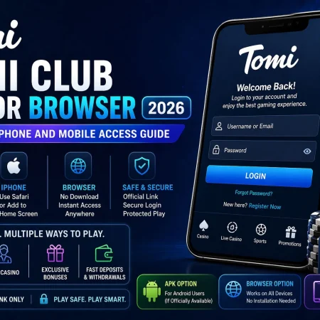 Tomi Club APK or Browser 2026: Android, iPhone and Mobile Access Guide