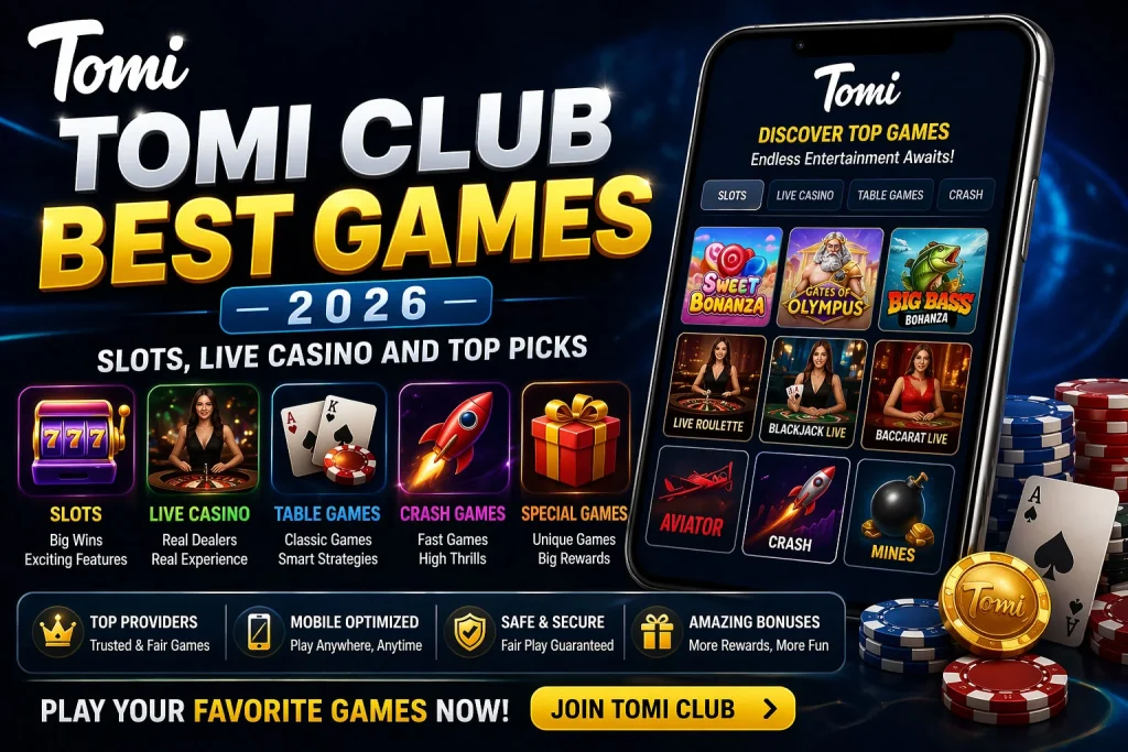 Tomi Club Best Games 2026