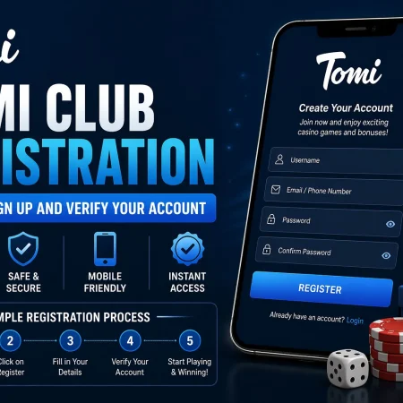 Tomi Club Registration: How to Sign Up and Verify Your Account
